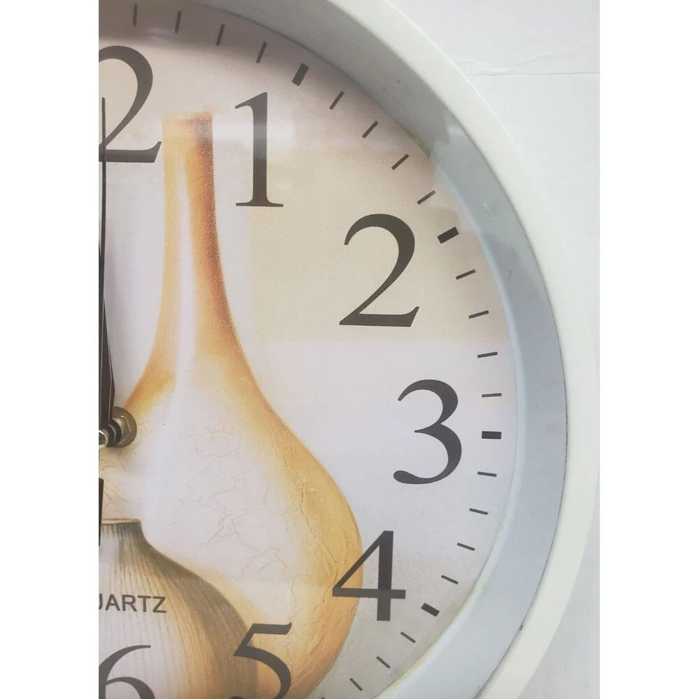 Kitchen Plastic Wall Clock, app.11.5